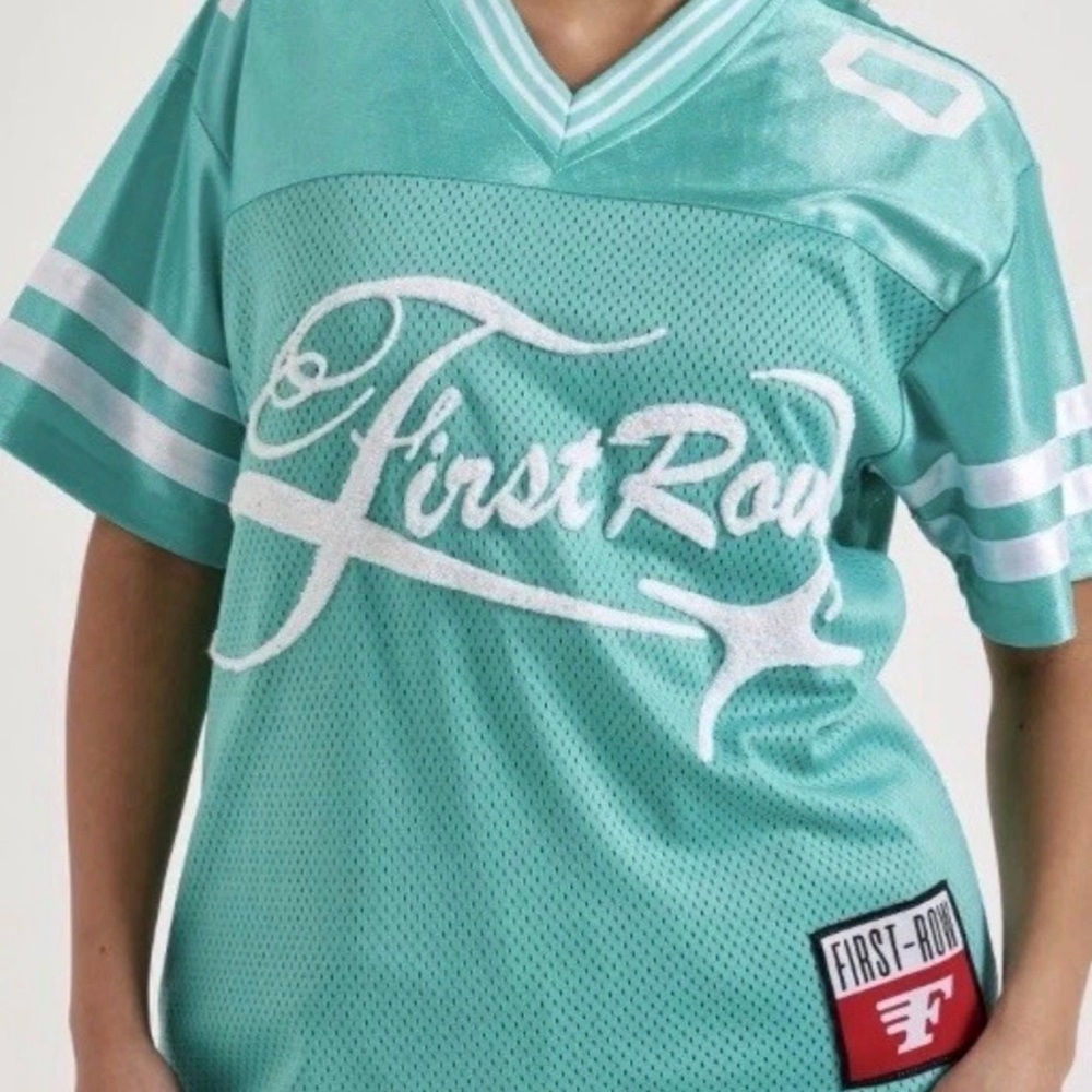 Women’s FIRST ROW /MESH JERSEY / Sizes Vary - mint green
